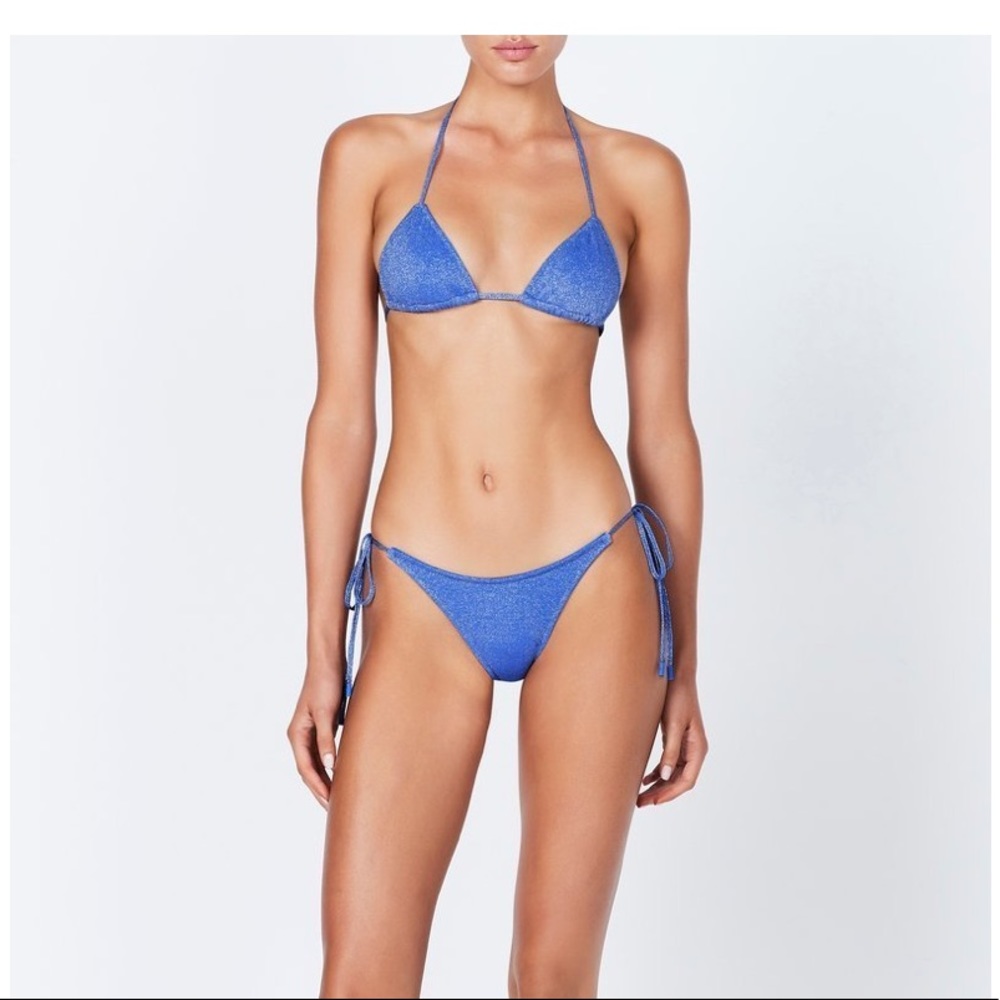 Sparkling blue Triangl swimsuit!!!